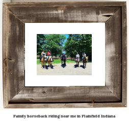 family horseback riding near me in Plainfield, Indiana